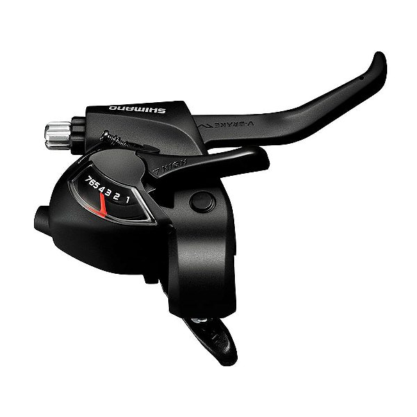 Alavanca Shimano Cambio/Freio Tourney St-Ef41 7v Dir Pto