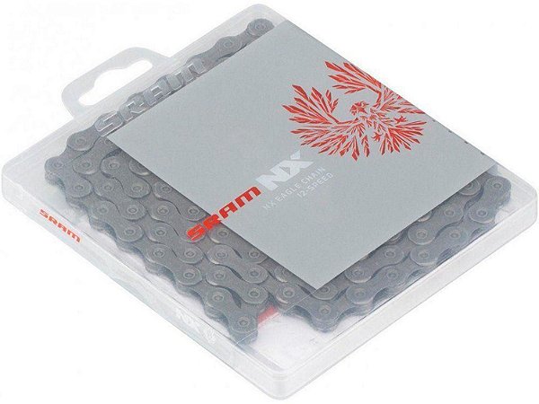 Corrente Sram Pc Nx Eagle 126 Elos 12 Velocidades Cinza