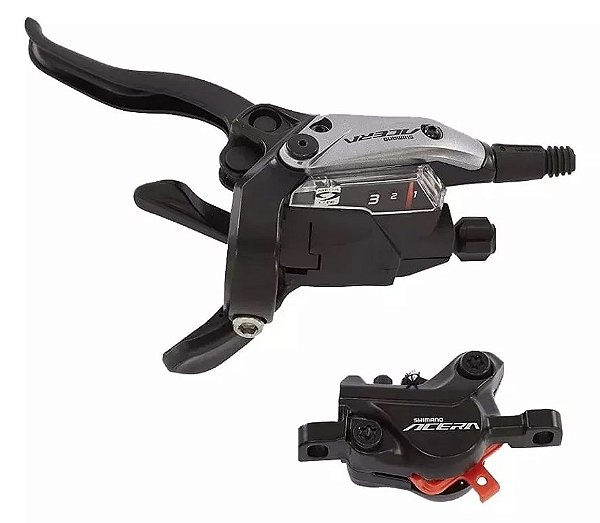 Freio Hidraulico Shimano Acera C/alavanca 3v Dianteiro Br-m3050