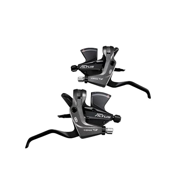 Alavanca Shimano Cambio 9v Altus St-370 (Par))