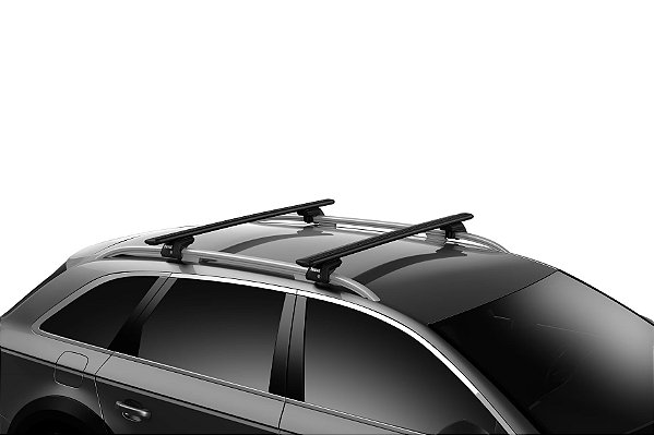 Barra Thule Aluminio WingBar Evo 127cm Black (7113B)