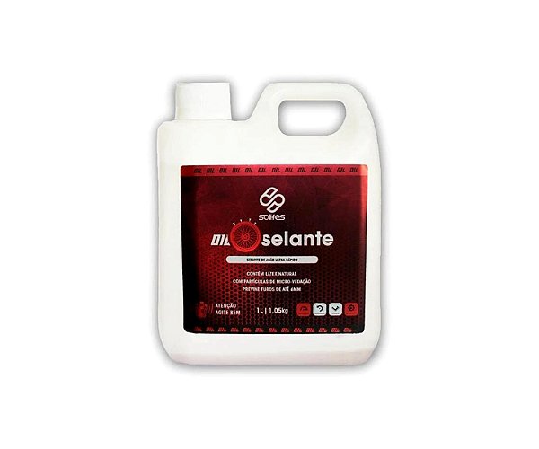 Selante Líquido Veda Furo Rápido Pneu Bike 1 Litro Solifes