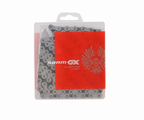 Corrente Sram Pc-Gx Eagle 126 Elos Prata