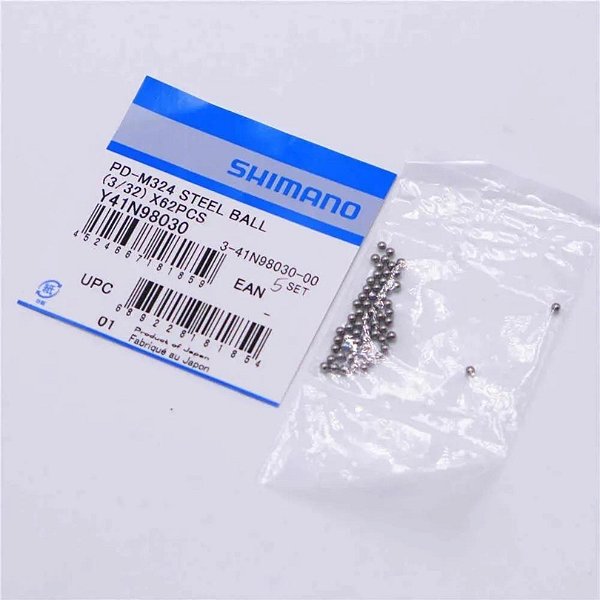 Esferas De Aço Shimano 3/32 Para Pd-M324