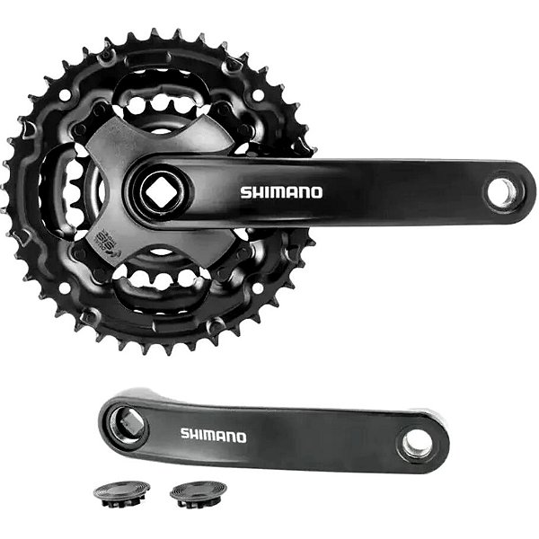 Pedivela Tourney Shimano Fc-Ty301 42/34/24d 175mm Quadrada 6/7/8v SE