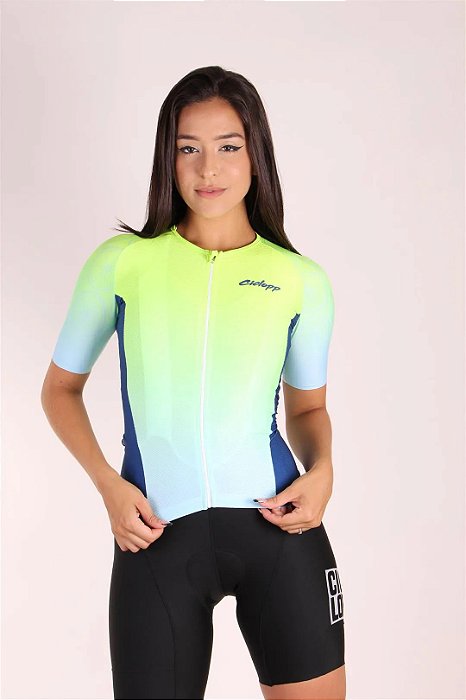 Camisa Ciclopp Laguna Feminina Amerelo - Tam M