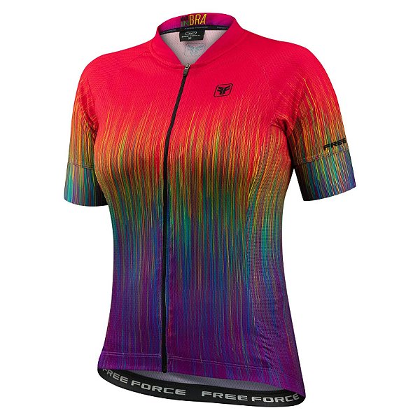 Camisa Feminina Free Force Sport Multicolor Tam G