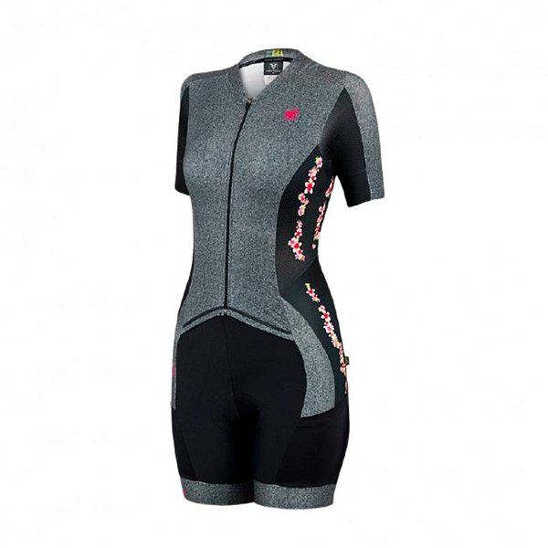 Macaquinho Ciclismo Feminino Free Force New Euphoria Tam P