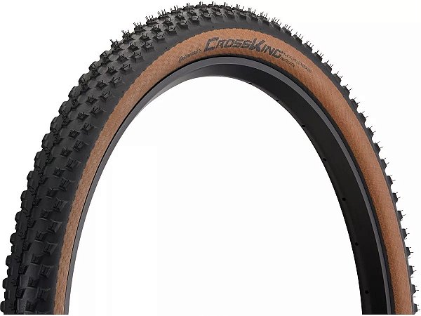 Pneu Continental Cross King Protection 29 - 29x2.2 - Preto/Marrom/Dobravel