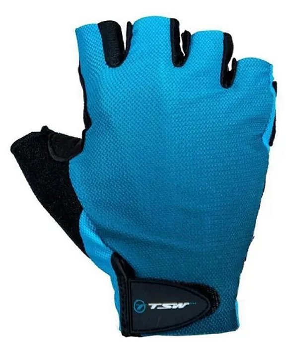 Luva Tsw Mtb Ciclista Dm Dual Azul G