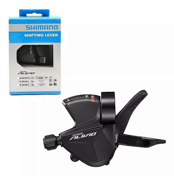 Alavanca Cambio Shimano Alivio Sl-M3100 3v Direito