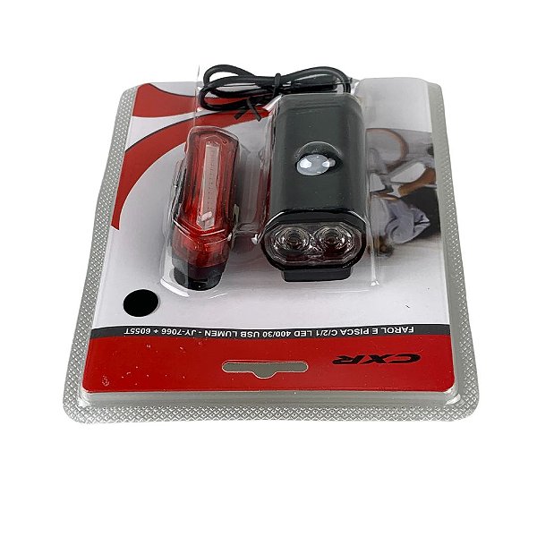 Farol Pisca C/2/1 Led 400/30 Lumen Usb