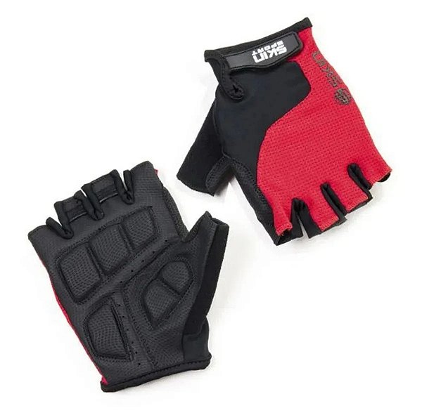 Luva Skin SS Race II, Vermelho/Preto - P