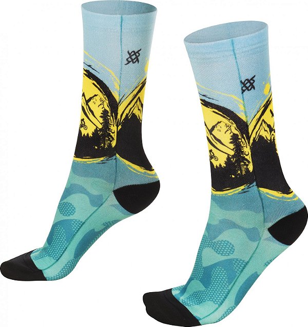 Meia Hupi Sublimada Label Unico