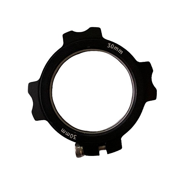 Regulador ICTUS para pedivela BB30 Preto (Eixo de 30mm)