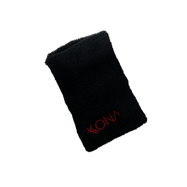 Munhequeira Preto/Vermelho 12cm