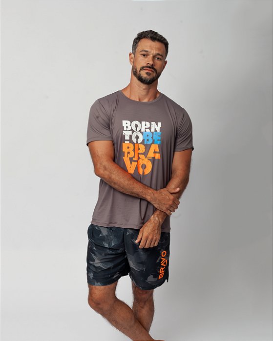 Bermuda Bravo Camuflada Preta Tamanho:M
