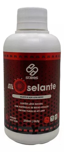 Selante Solifes Oil Líquido Pneu Tubeless Ultra Rápido 250ml