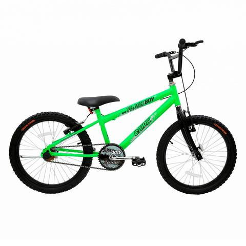 Bicicleta Cairu 20 Mtb Flash Boy Verde Neon