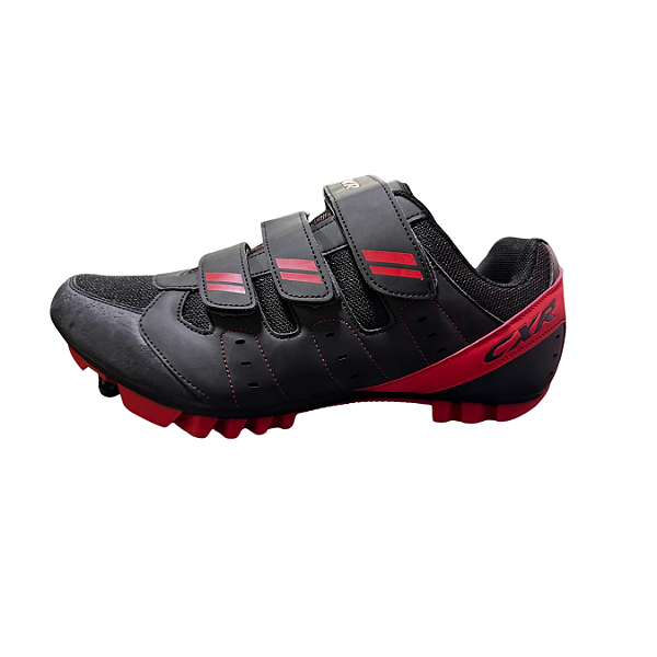 Sapatilha CXR MTB Preto/Vermelho Tam 44