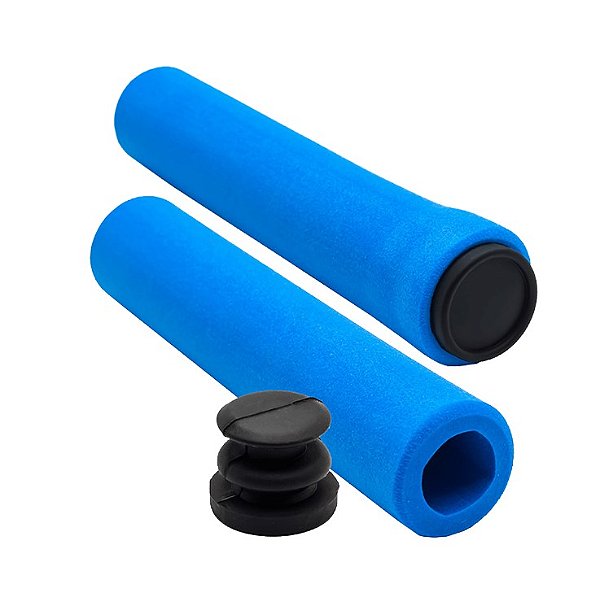 Manopla Silicone Azul C/Ponta