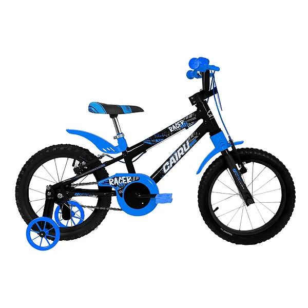 Bicicleta 16 Mtb Masc Racer Kids Pto/Azul