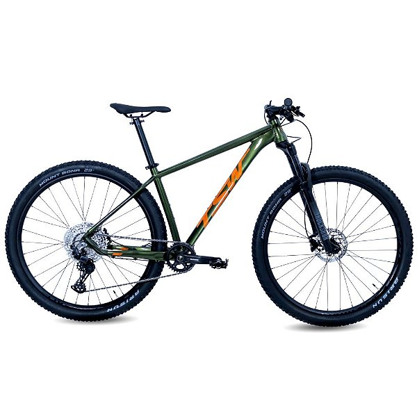 Bicicleta tsw yukon 12v. Deore 15.5 vd met./ lj nac.