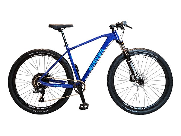 Bicicleta Aro 29 Elleven 12 Velocidades Mtb K7 Hidraulico Azul Tam 17
