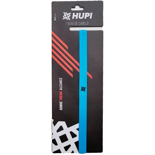 Faixa de Cabelo Siliconada HUPI Azul