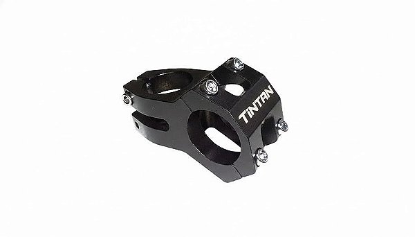 Suporte Guidao Titan Aluminio 40mm Pto