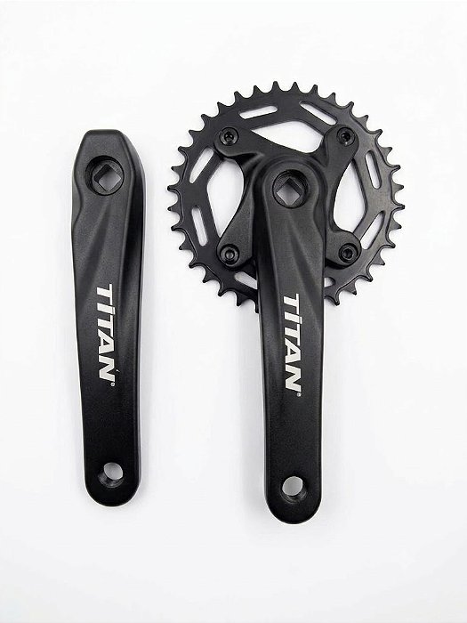 Pedivela Titan 36t Alum Preto