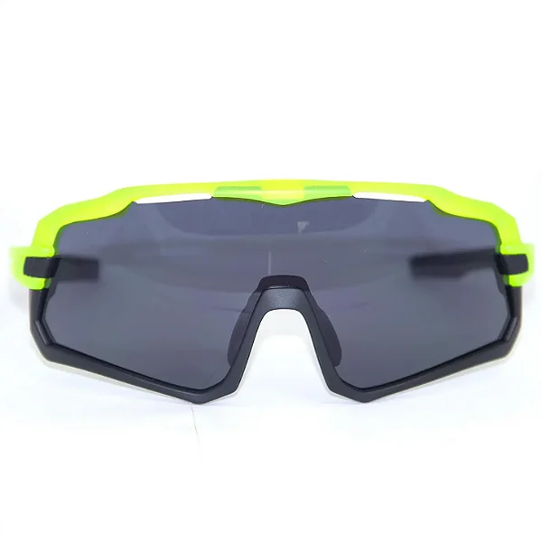 Óculos Ciclismo Absolute Wild Verde Preto Lente Fume