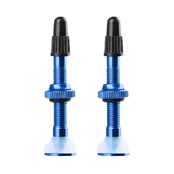Válvulas Absolute Tubeless Azul 48mm 2 Unidades