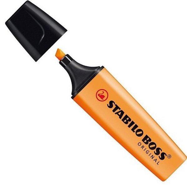 Marca Texto Boss Laranja Neon - Stabilo