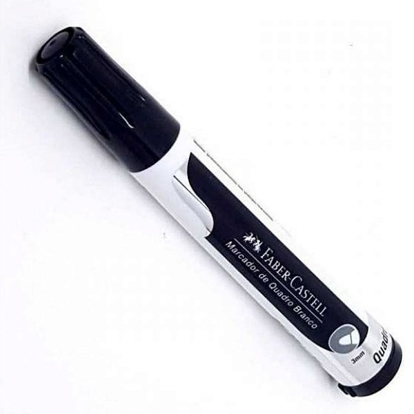 Marcador para Quadro Branco Preto - Faber-Castell