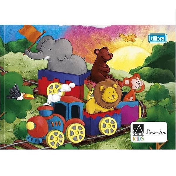 Caderno Brochura De Desenho Académie Kids - Tilibra