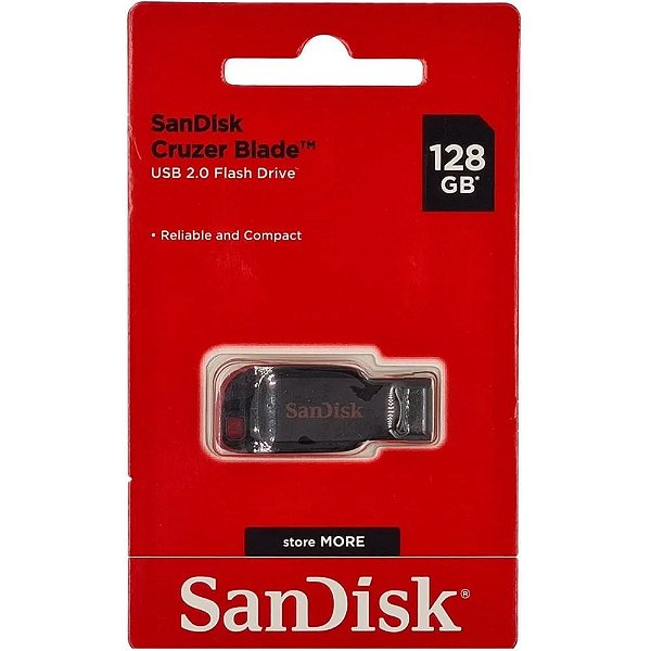 Pen Drive 128 GB - Sandisk