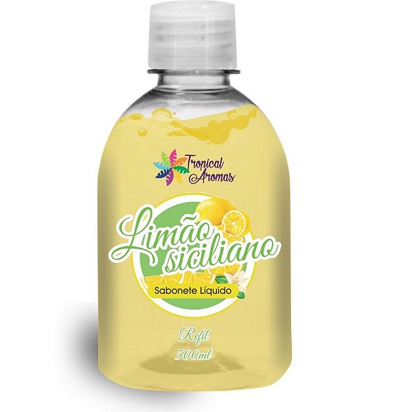 Sabonete Liquido Limão Siciliano 500ml - Tropical Aromas