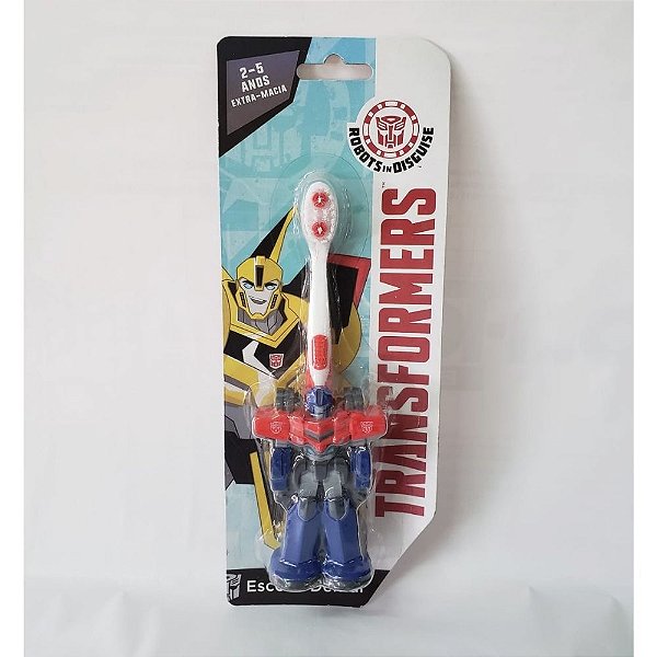 Escova Dental 3D Optimus Prime - Zein