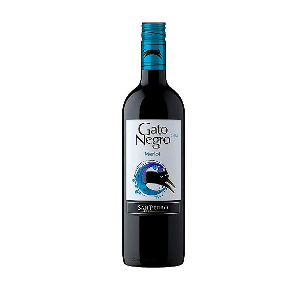 Vinho Gato Negro Merlot - 750ml