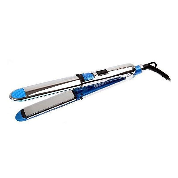 Chapinha para Cabelo Pro P-1101 Bivolt Prata/Azul - Prosper
