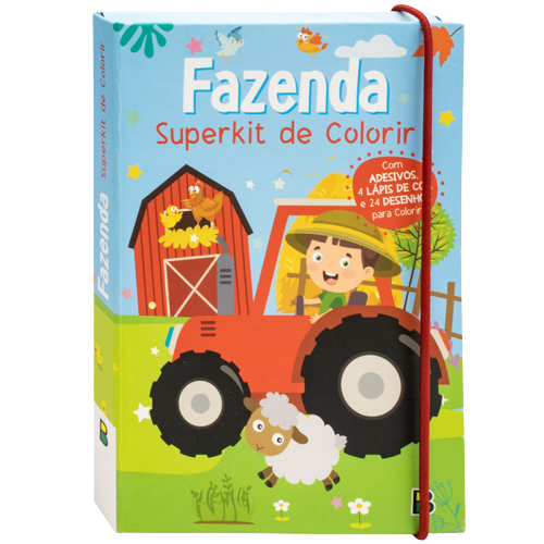 Superkit de Colorir: Fazenda