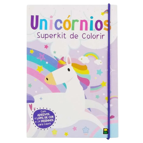 Superkit de colorir: unicornios