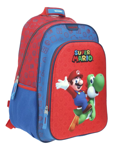 Mochila Super Mario e Yoshi