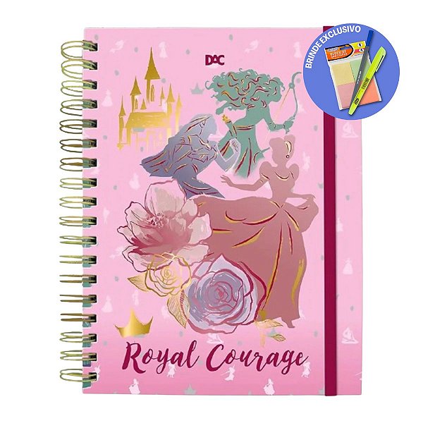 Caderno Smart Universitário Princesas - Dac