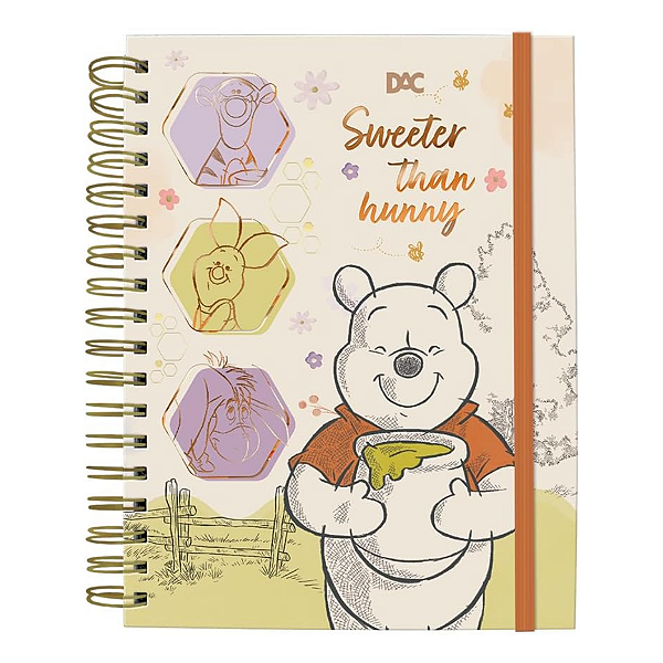 Caderno Smart Colegial Pooh - Dac