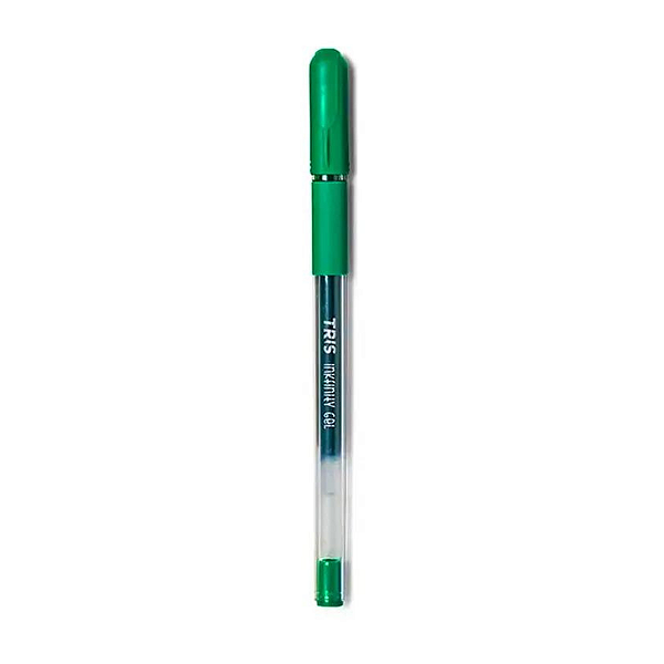 Caneta Gel Inkfinity Glitter Verde - Tris