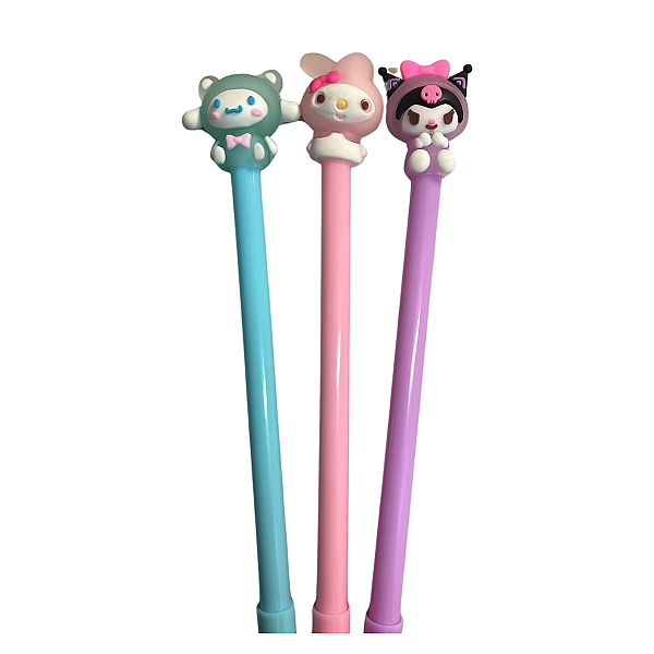 Caneta Ponta Fina Personagens (Unidade)