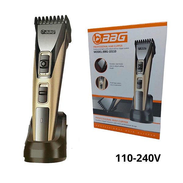 Maquina de Cortar Cabelo e Barba Profissional - BBG