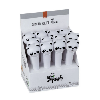 CANETA GEL 0.7MM SQUISH PANDA - BRW
